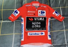 Maillot rouge vainqueur Visma