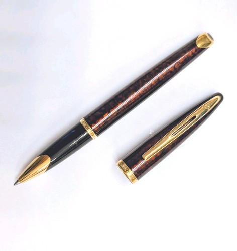 Vintage waterman amber shimmer - amber,