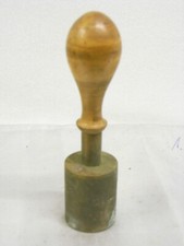 ?? ANCIEN OUTIL DE CHASSE BRONZE ET BUIS  CABINET DE CURIOSITE ART POPULAIRE