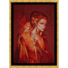 Nimue point croix papier - point,