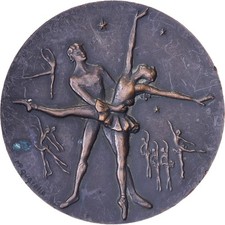 France, Médaille, La Danse Classique, Bronze, TTB, Quérolle