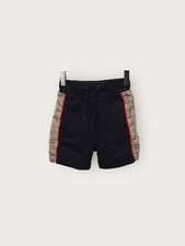 Burberry Shorts en coton noir