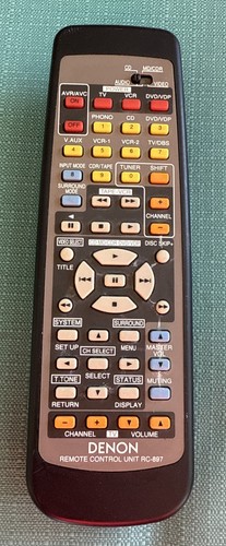 Denon 897 home receiver - rc-897,