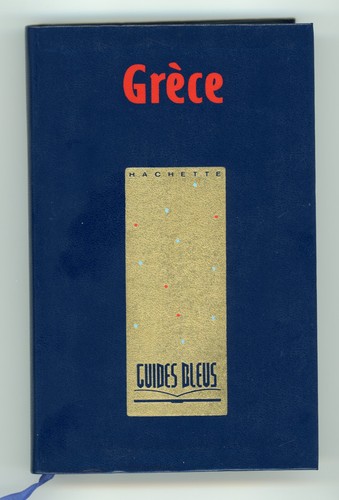 Guide bleu grece 1990 - guide, hachette
