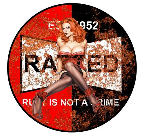 Pinup ratted rat - rat's, dub