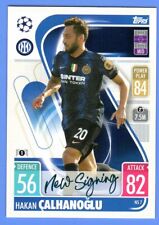 TOPPS Match Attax TCG 2021-22 UEFA CL #NS7 Hakan CALHANOGLU Milano New Signing
