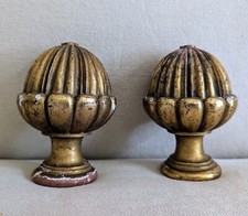 2 Boules Embouts de Tringle à