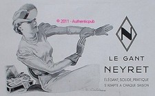 PUBLICITE GANT NEYRET ELEGANT