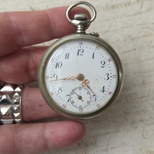 Montre gousset métal - montre,