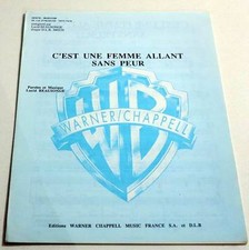 Partition vintage sheet music