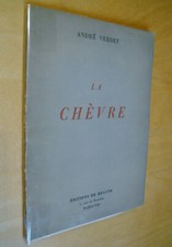 André Verdet La Chèvre éditions de Beaune 1952 Picasso