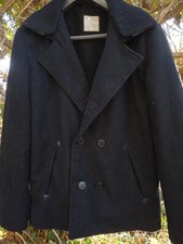 Beau manteau caban noir Gémo