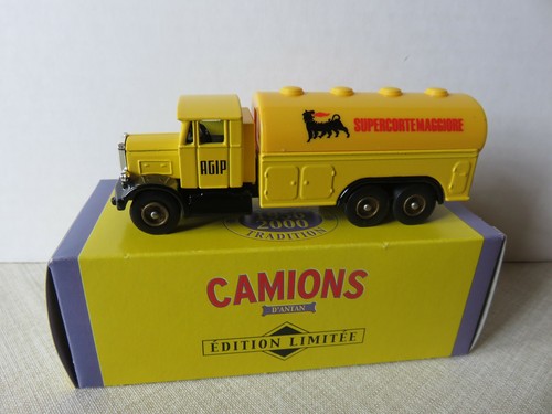 Scammell tanker 1937 - scammell, "agip"