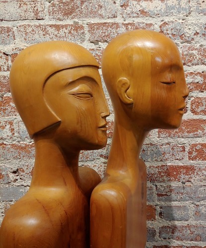 Mannequins bois sculptés - en,