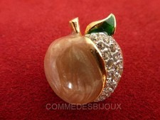 Broche Vintage Pomme Style