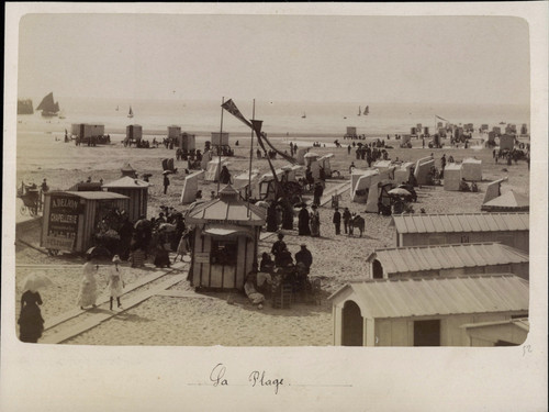 Vacanciers sur plage - vacanciers,
