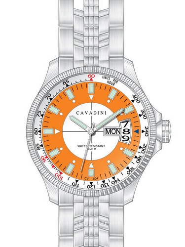 Cavadini montre aviateur - cavadini,