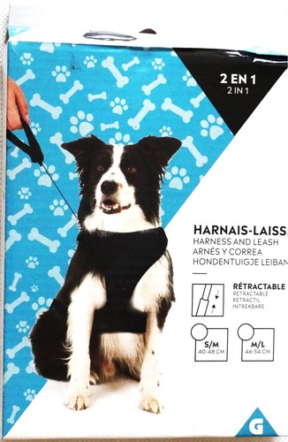 Harnais enrouleur laisse - et,