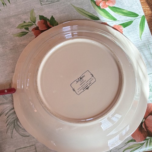 Sarreguemines obernai assiette - sarreguemines,