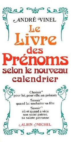 Livre des prénoms - le, selon
