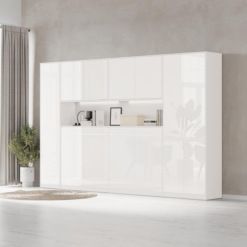 Smartbett wohnwand ensemble - ensemble, de