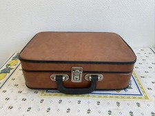 ancienne petite valise marron pour enfant jouet deco 