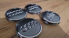 d'origine 4x Centre de roue Audi 60mm Cache moyeu de jantes Enjoliveur Centraux