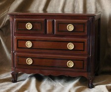 Commode de maîtrise, acajou