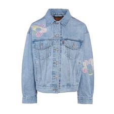 Levi's Women's Blue Patchwork