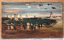 Tableau Huile Ramon DILLEY