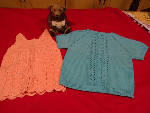 Lot vintage tricoté main - =vintage,