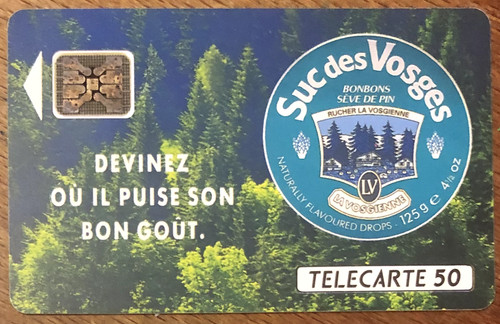 Suc des vosges telecarte - suc,