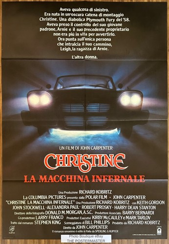 Affiche cinéma christine - cinéma,