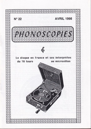 Revue phonoscopies avril - revue,