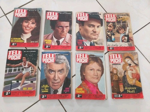 Lot ancien magazines tv - magazines,