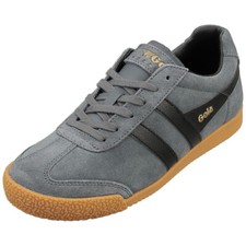 Gola Harrier Classiques Ténis Noir Graphite Femme