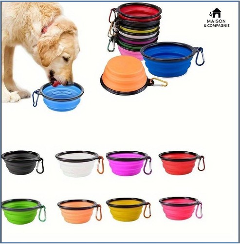 Gamelle pliable chien chat - chien,