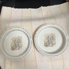 Assiette Wedgwood Peter Rabbit