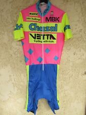 Maillot intégral Combi Cuissard CHAZAL MBK KÖNIG 1993 vintage shirt trikot 6 XL