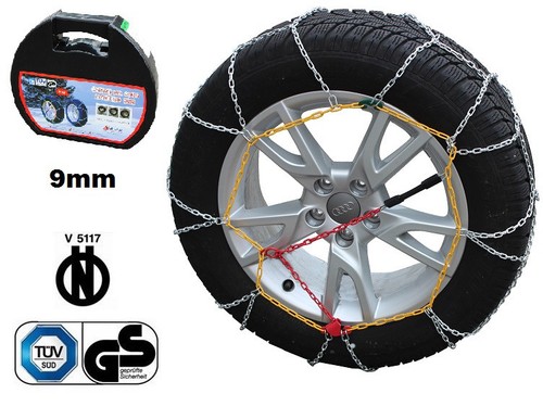Chaînes neige 9mm mini - chaînes, À
