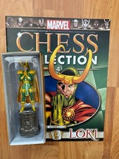 Marvel Chess Collection Numéro 4 Loki Eaglemoss Figurine Modèle + Magazine