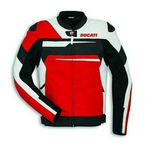 Ducati veste cuir motard - ducati,