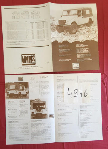 4946 umm 4 x - , cournil