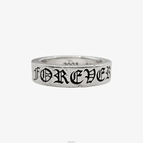 Chrome hearts forever ring - chrome,
