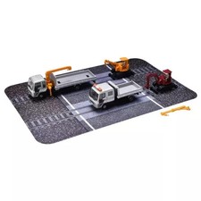 Ensemble de véhicules d'entretien rail routier échelle N 1/150 collection cam...