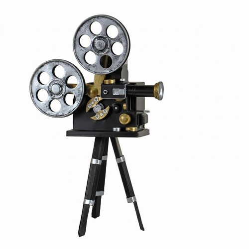 Statuette projecteur rétro - statuette, de