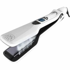 Lisseur cheveux vapeur Plaques titane Plaque Kératine Protect Care anti-brûlure