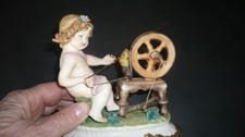 statuette  ancienne fillette