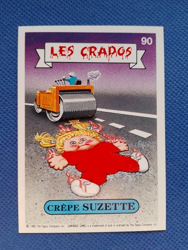 Les crados carte numéro - carte, 90