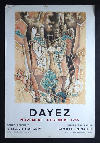 Dayez affiche originale - dayez,